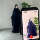 Ensemble Nissah Mastoura Bleu