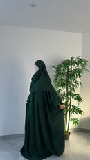 Ensemble Nissah Mastoura Vert Sapin