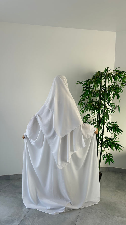 Ensemble Nissah Mastoura Blanc