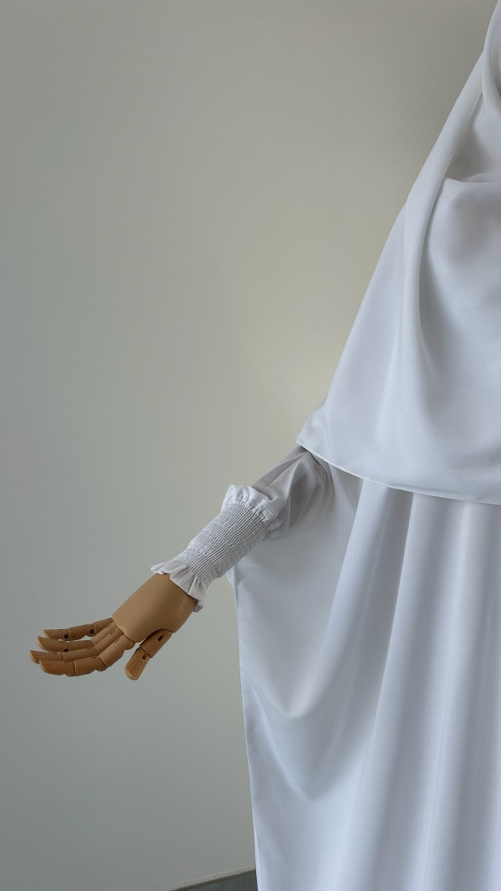 Ensemble Nissah Mastoura Blanc