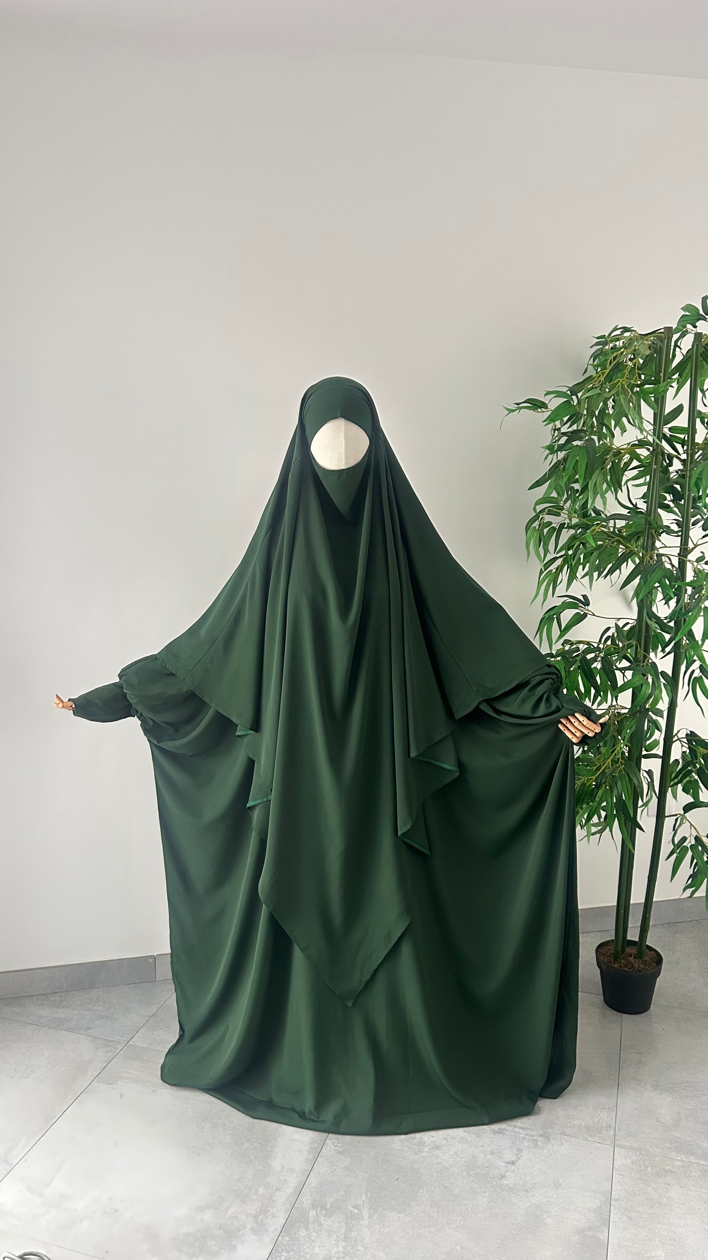Ensemble Aïcha Vert Sapin