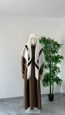 Qamis Saoudien Marron